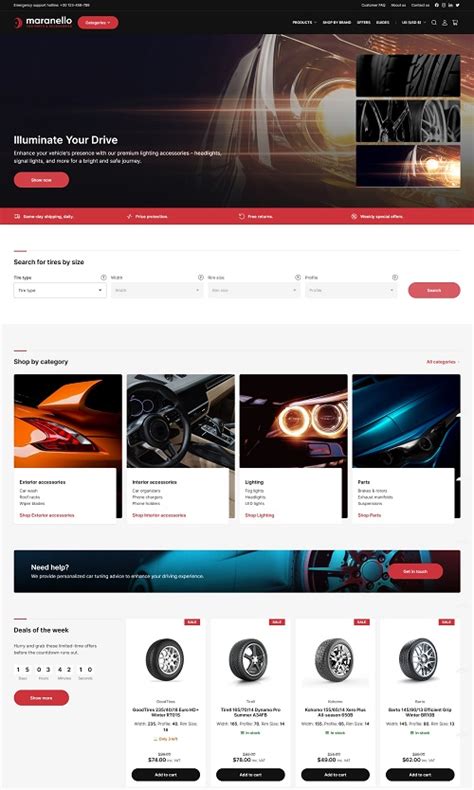Automotive & Car Website Templates