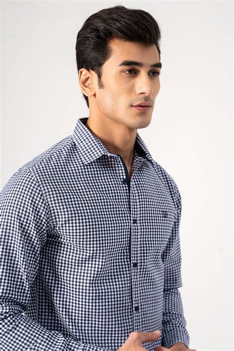 Shop CASUAL SHIRT BLUE CHECK For Men Online
