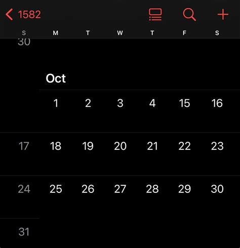 What Happened to the Calendar in October 1582? - citiMuzik