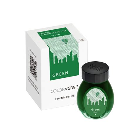 Colorverse Basic Office Series Green Ink- 30ml |Buy Online |Colorverse ...