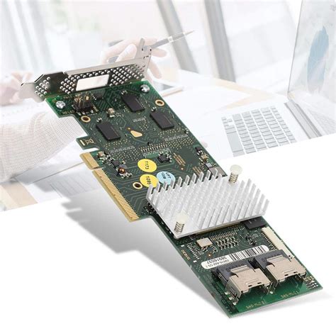 Bewinner1 Mini-SAS SFF-8087 x4 Connector, SAS2108 SATA/SAS Raid Cache ...