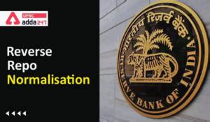 रिवर्स रेपो प्रसामान्यीकरण