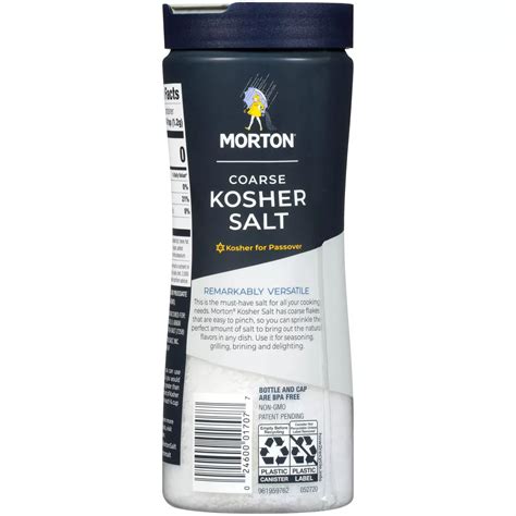 Morton Coarse Kosher Salt - Shop Herbs & spices at H-E-B