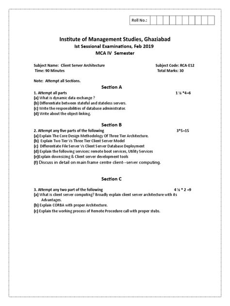 Image result for Question Paper Format