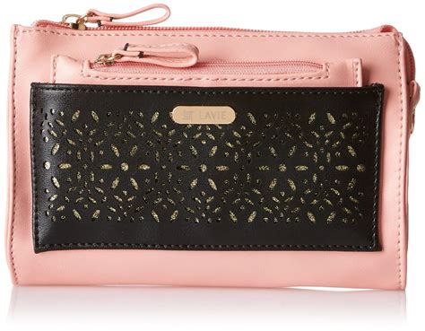 Buy Lavie Women's Clutch (Pink and Black) at Amazon.in