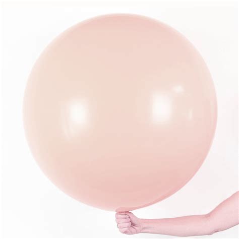 Buy Matte Blush Giant Latex Balloon | Cameo Pink Latex Balloon - 24 ...
