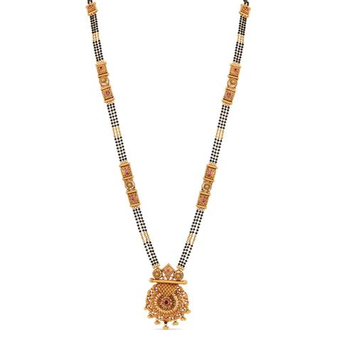 22 Karat Gold Mangalsutra Pendant | Gold - Reliance Jewels