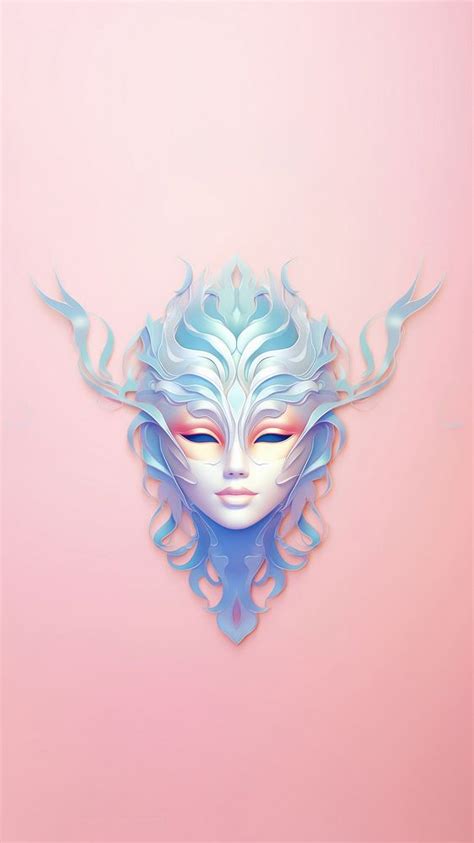 Mask art representation celebration. | Premium Photo Illustration ...