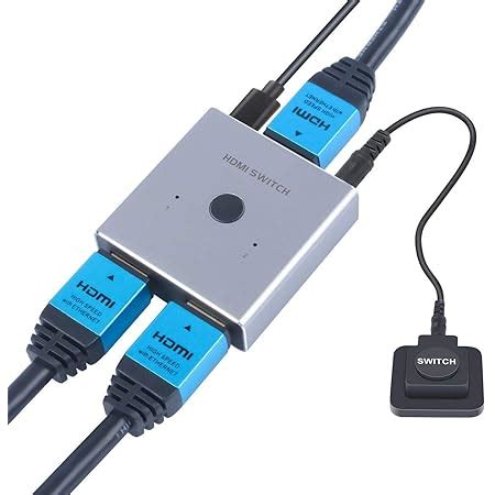 UGREEN HDMI Switch 4K HDMI Splitter, Bi-Directional HDMI Switcher 2 ...