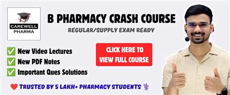 B Pharmacy Previous Year Question Papers - Carewell Pharma