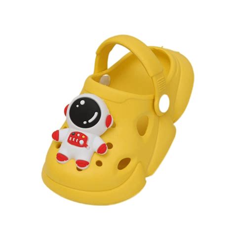 Buy Yellow Bee Astronaut Detail Clogs for Boys, Yellow, 8.5C, 3-3.5 ...