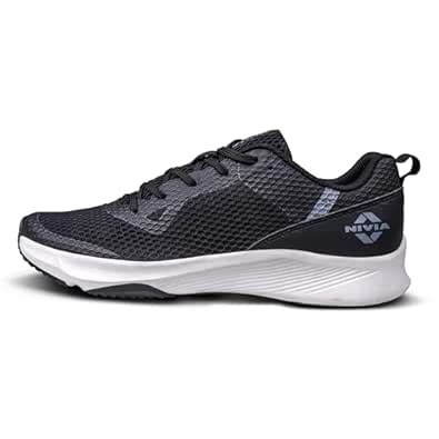 Nivia Hawks 2.0 Running Shoes for Men, Lightweight Breathable Mesh ...