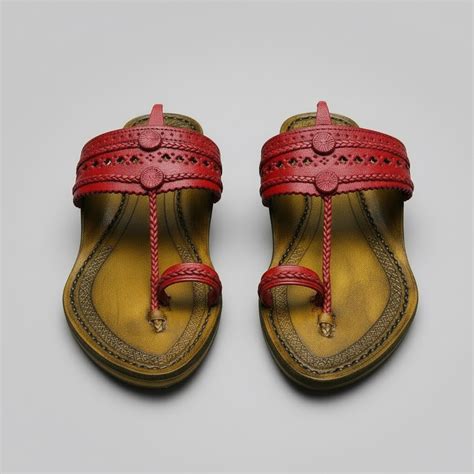 Lal Gonda Dark Brown Ladies Kolhapuri Chappal – NIIRA