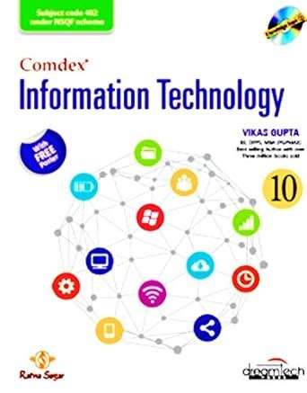 Information Technology Class 10 (Code 402) Textbook (2019) : Vikas ...
