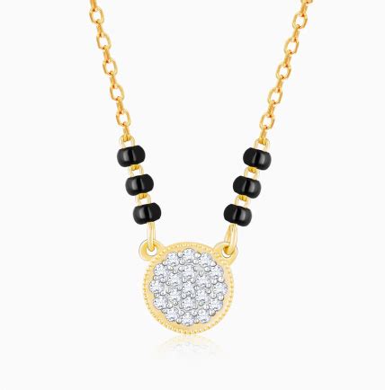 Lab Grown Diamond Mangalsutra Designs Online – Heer by GIVA