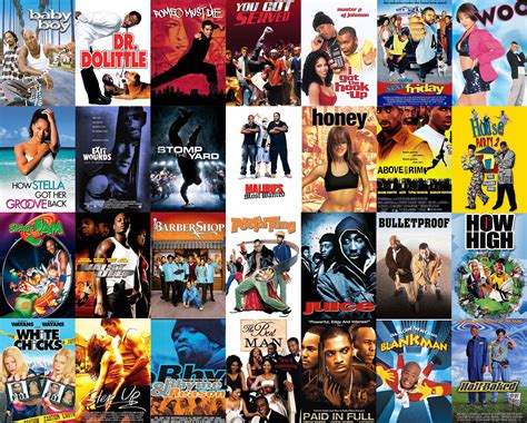 Buy RARE Hip Hop Movie Posters 90's and 2000's Edition Collage Kit ...
