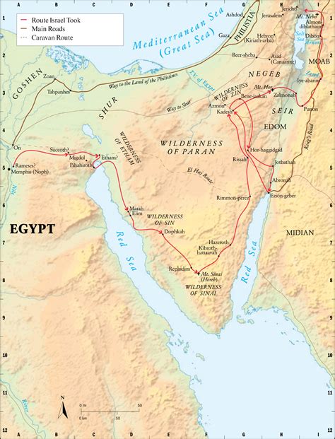 How Far Is From Israel To Egypt