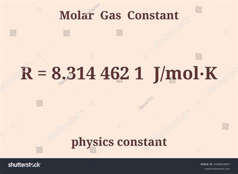 44 Molar Gas Constant Stock Vectors and Vector Art | Shutterstock