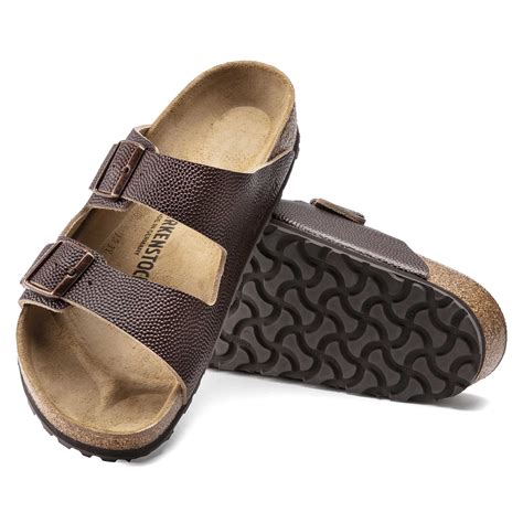 Buy Brown Arizona Embossed Natural Leather Online in India - BIRKENSTOCK