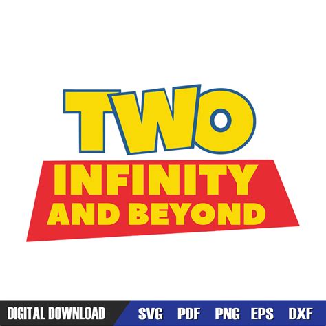 Toy Story Two Infinity And Beyond Svg, Disney Svg ,Disney Mi | Inspire Uplift