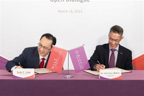 NTHU and NJIT Sign Memorandum of Understanding