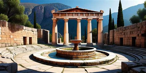 Image result for Ancient Greek Oracle of Delphi