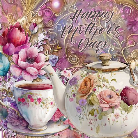 Mothers Day Tea Floral Free Stock Photo - Public Domain Pictures