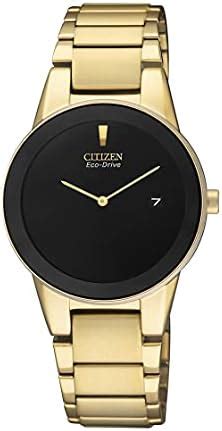 Citizen Stainless Steel Eco-Drive Axiom Analog Black Dial Men Watch ...