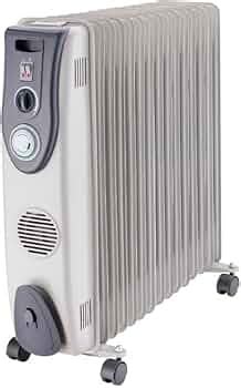 Russell Hobbs ROR15XLTF 15 XL Fins (2500W + 400W Fan) Electric OFR Room ...
