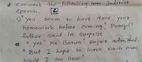 change into indirect answer please??? - Brainly.in