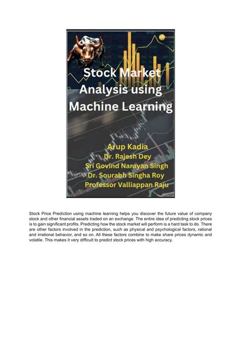 Image result for Share Market Analysis Machine Learning Algorithm