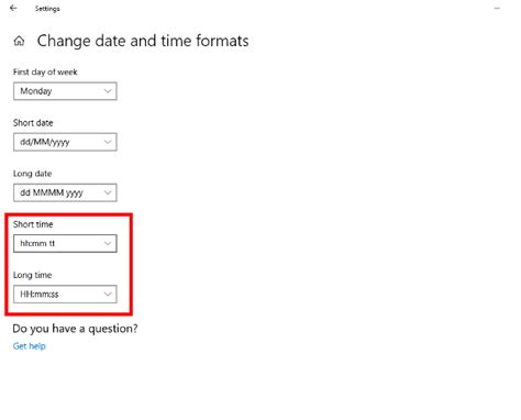 Image result for Change Time Format on Windows