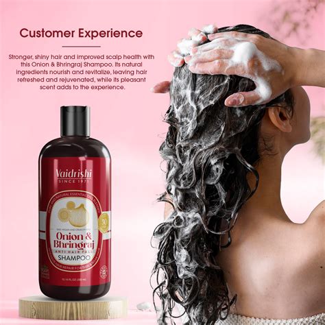 Vaidrishi Shampoo for Damaged & Weak Hair with Onion and Bhringraj | R