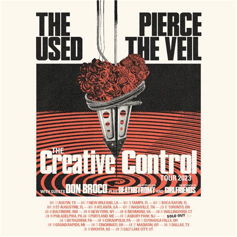 Pierce The Veil New Logo The Used And Pierce The Veil Team Up For