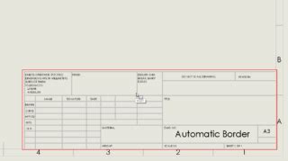 Image result for SolidWorks Adding a Border
