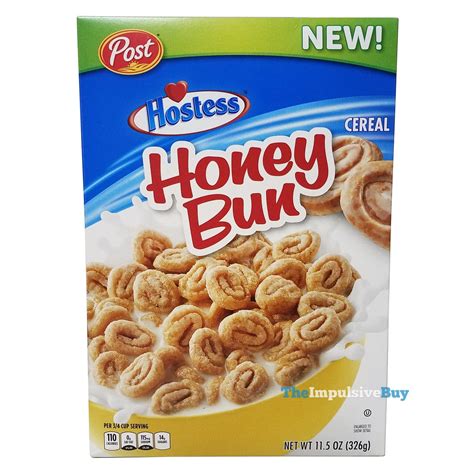 REVIEW: Post Hostess Honey Bun Cereal - The Impulsive Buy