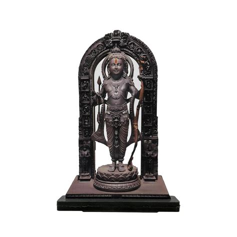 Buy Amazon Brand - Umi Ram Lalla Ayodhya Murti Cutout Shri Ram Lalla ...