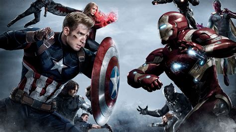 1920x1080 Captain America Vs Iron Man Team Laptop Full HD 1080P ,HD 4k ...
