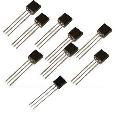REES52 50pcs Small Power Transistor S9013 SS9013 NPN General TO92 3 Pin ...