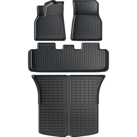 Maysoo Model Y Floor mats for Tesla Model Y 2024-2020 TPE All-Weather ...