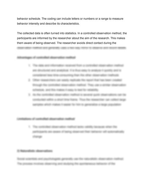 Image result for Observation Method Advantages