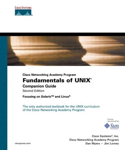 Buy Fundamentals of UNIX Companion Guide (Cisco Networking Academy ...
