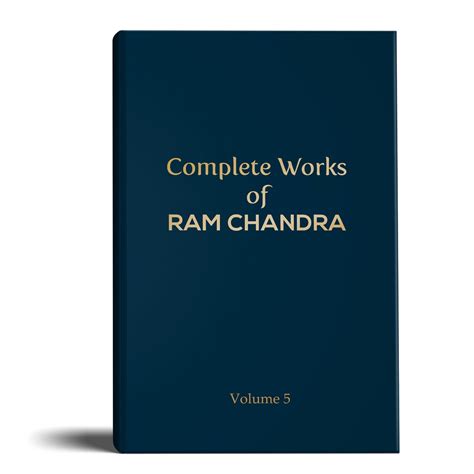 Complete Works of Ram Chandra (Babuji) - Volume 5 (Archival Edition)