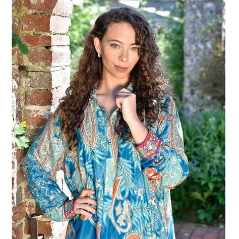 'Ella' Buttoned Turquoise And Pink Paisley Shirt Dress By Bluebelle and Co
