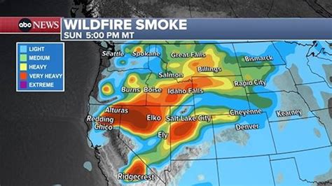 Wildfires break out across California: Latest fire and smoke maps - ABC ...