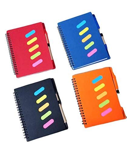 GoMerryKids Cute Memo Notepad/Notebook/Diary with Sticky Notes Pad (14 ...