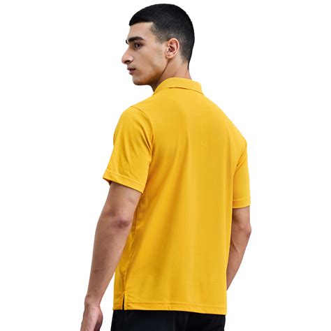 Official CSK Mens Polo T-shirt - Yellow – Boldfit