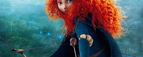 Download wallpaper cartoon, pixar, brave, Brave's Princess Merida ...