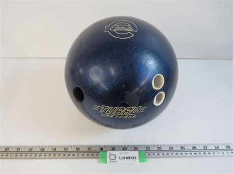 Ebonite Turbo Urethane Bowling Ball - Bodnarus Auctioneering