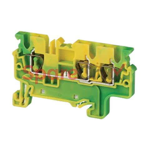 CXG2.5/3 | CONNECTWELL | 2.5 sq.mm Earthing Spring Clamp Terminal Bloc ...